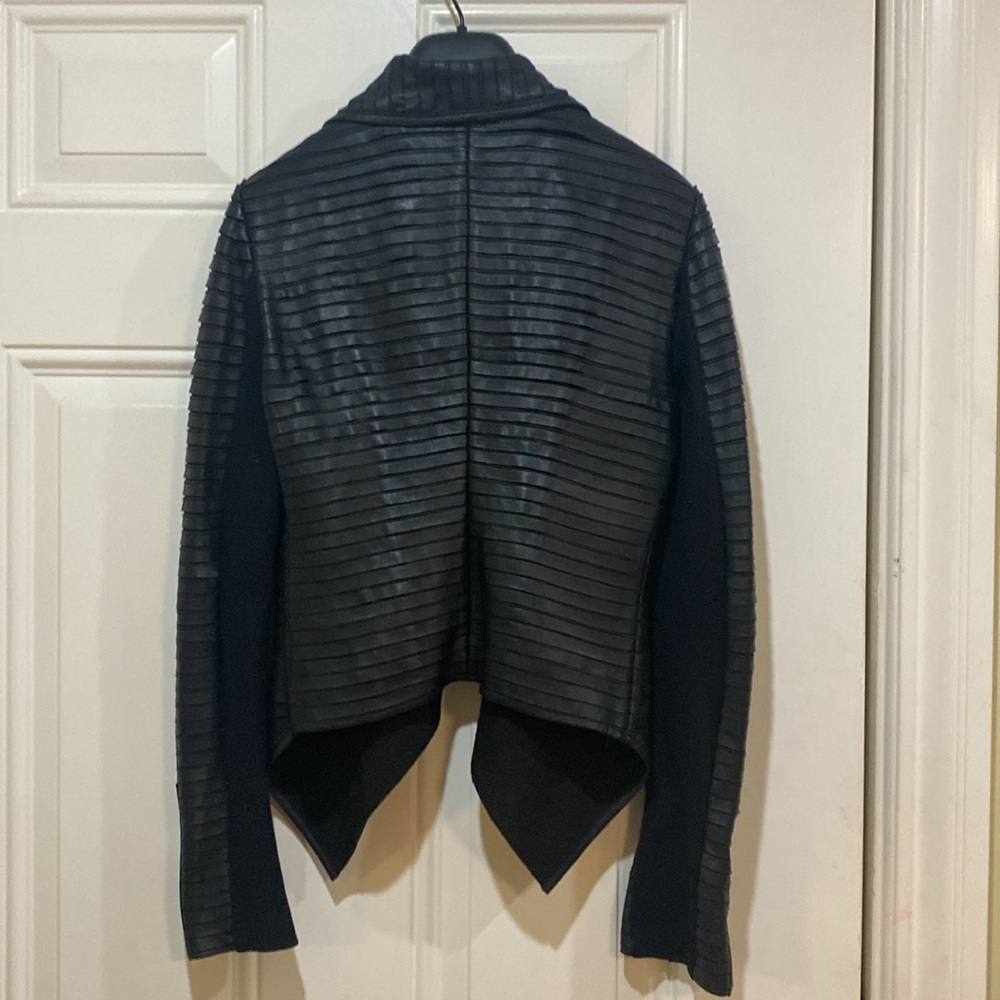 Marciano 100% leather Guess Shayna black leather jacket - Picture 5 of 12
